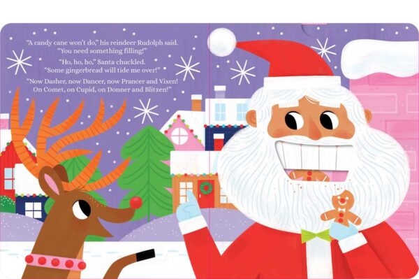 simon & schuster santa snack by simon & schuster santa snack by