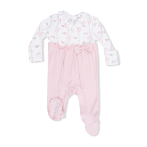 Angel Dear - Dainty Buds and Bows - Bow Footie