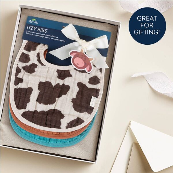 itzy ritzy *new* itzy bibs™: check yes! Box of baby bibs, great for gifting.