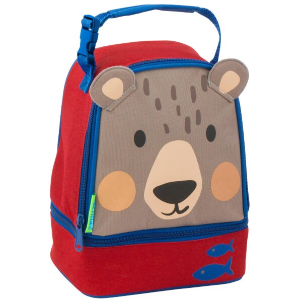 stephen joseph gifts lunch pals Kids bear-themed insulated lunch bag