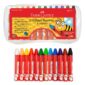 Faber-Castell 12 beeswax crayons set for kids.