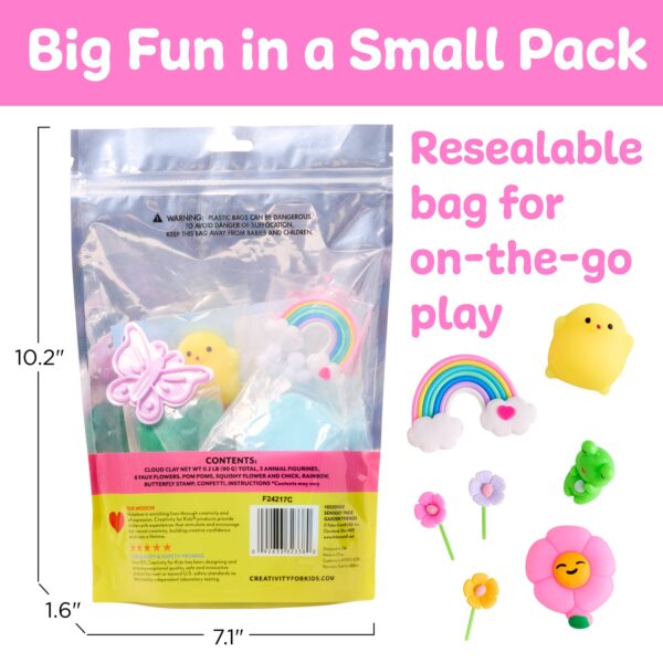 faber castell / creativity for kids sensory pack garden friends play kit for kids Creative play kit with resealable bag and toys.