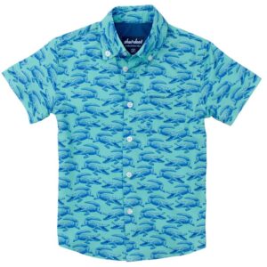 Properly Tied- Chomp Shordee Button Down Shirt
