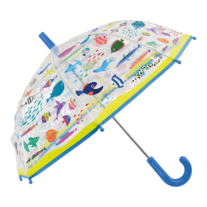 Floss and Rock - Ocean Transparent Colour Changing Umbrella