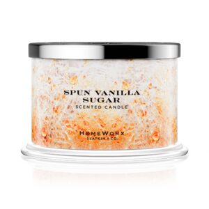 HomeWorx by Slatkin + Co. - Spun Vanilla Sugar 4-wick Candle