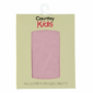Pink microfiber opaque tights packaging.