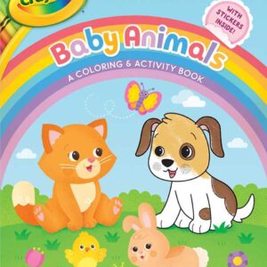 Simon & Schuster - Crayola: Baby Animals (A Crayola Baby Animals Coloring Activity Book for Kids) by BuzzPop
