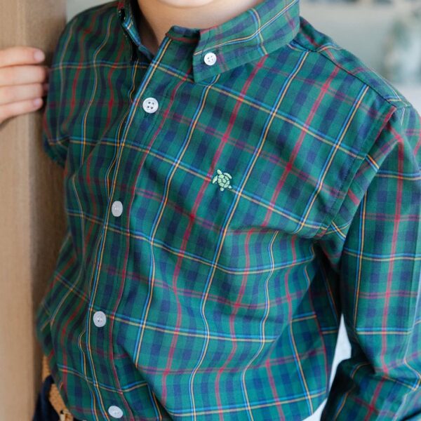 j. bailey roscoe button down watson christmas plaid