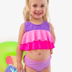 RuffleButts- Flounce Bikini 2 Piece Swimsuit