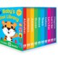 Baby's First Library collection, includes 10 colorful books.