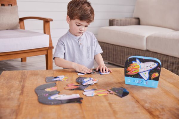crocodile creek inc. 12 piece mini puzzle blast off crocodile creek inc. 12 piece mini puzzle blast off