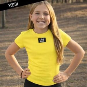Girlie Girl Originals - Lulu Mac - Yellow Fitted Tee