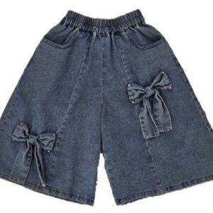 ML Kids - Double Bow Cropped Pants