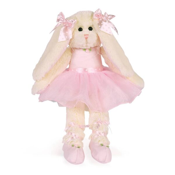 bearington collection lil bunny tutu the ballerina Stuffed rabbit in pink ballerina outfit