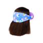 Unicorn-themed swim headband and ear protector