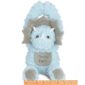 Blue dinosaur tooth fairy plush with ruler