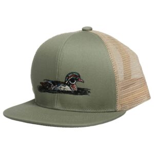 Properly Tied - Boys Trucker Hat Wood Duck