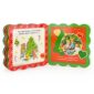 Christmas storybook with festive illustrations and text.