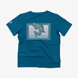 Velvet Fawn - Ridge Athletic Tee || Trout Traditions Mosaic