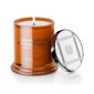 Grandma's Gingerbread scented candle with lid.