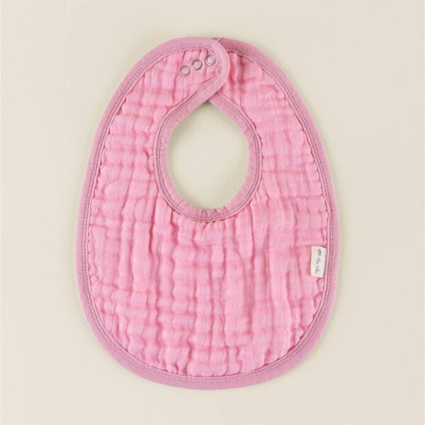 itzy ritzy *new* itzy bibs™: check yes! Pink baby bib with snap closure