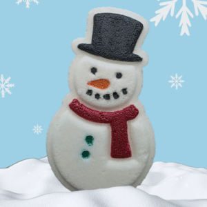 Fizz Bizz - Holiday Christmas snowman bath bomb