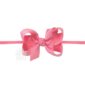 beyond creation classic 1/4" nylon headband with signature grosgrain bow 3.5 inch