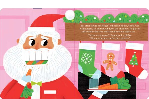 simon & schuster santa snack by simon & schuster santa snack by