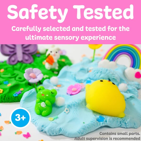 faber castell / creativity for kids sensory pack garden friends play kit for kids Colorful sensory play kit with safety tested toys.