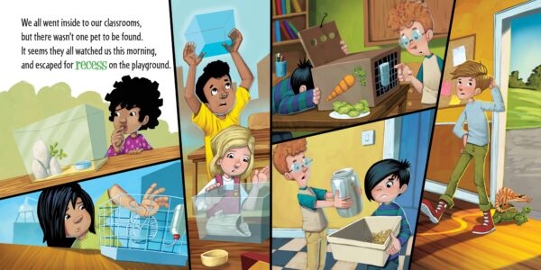 sourcebooks how to catch a class pet (hc) Kids searching for missing classroom pets